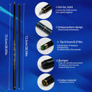 *Taco de bilhar profissional de 9,5 mm e 146 cm para jogos americanos de 9 e 8 bola