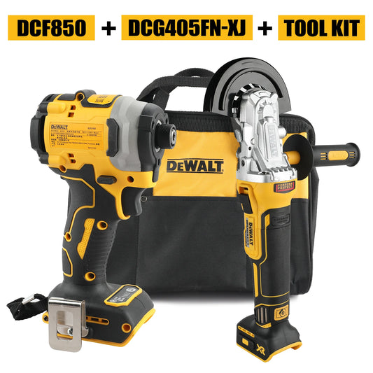 DeWalt Destornilhador de impacto sem escobillas, amoladora angular.