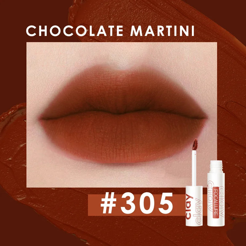 Atacado FOCALLURE Velvet Matte Batons À Prova D'água Lipclay Batom Líquido.