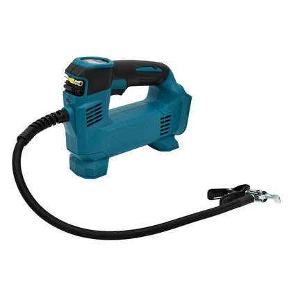 Bomba de compressor de ar para carro Makita, bateria de 18 V.
