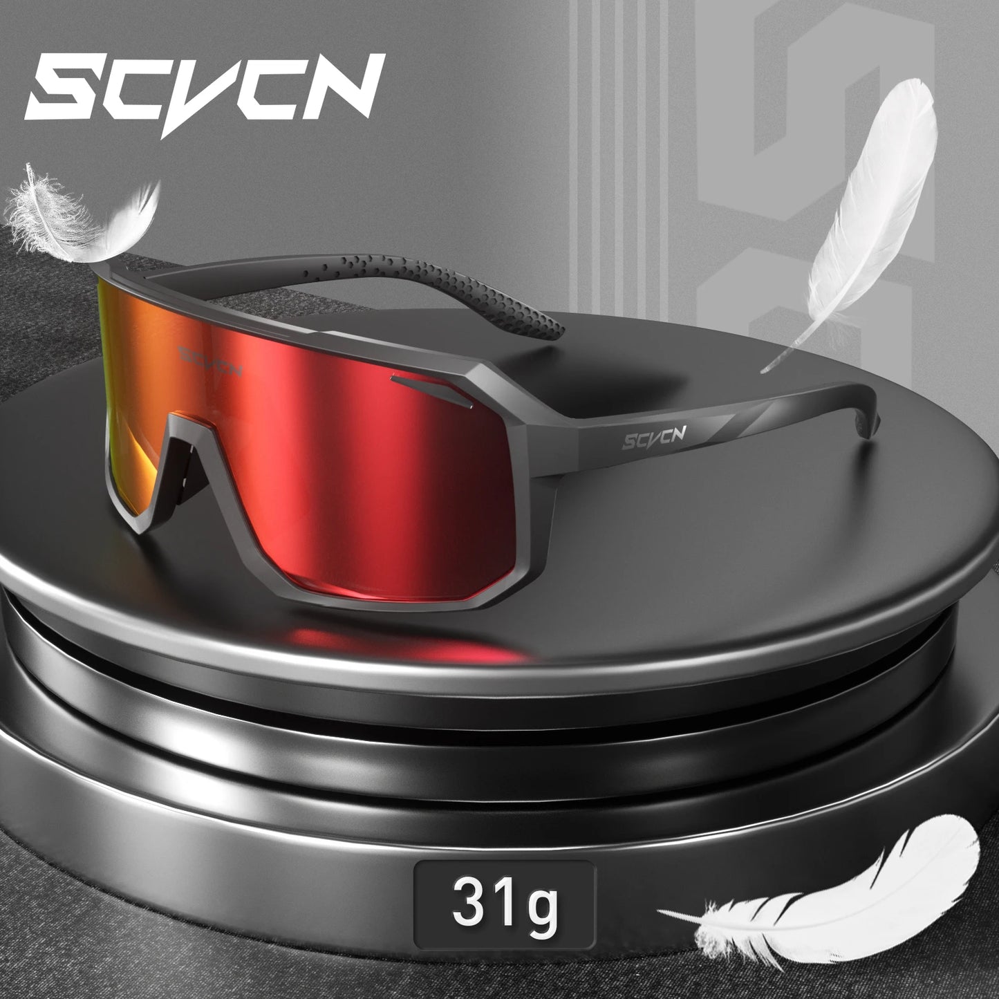 Óculos de sol para ciclismo masculino  e lazer