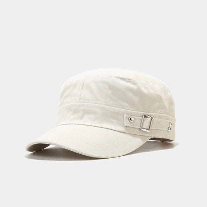 Boné de beisebol vintage masculino, chapéu de cano alto, algodão lavado, respirável