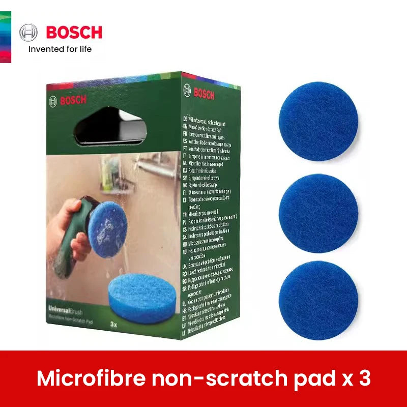 Escova de limpeza elétrica Bosch multifuncional.