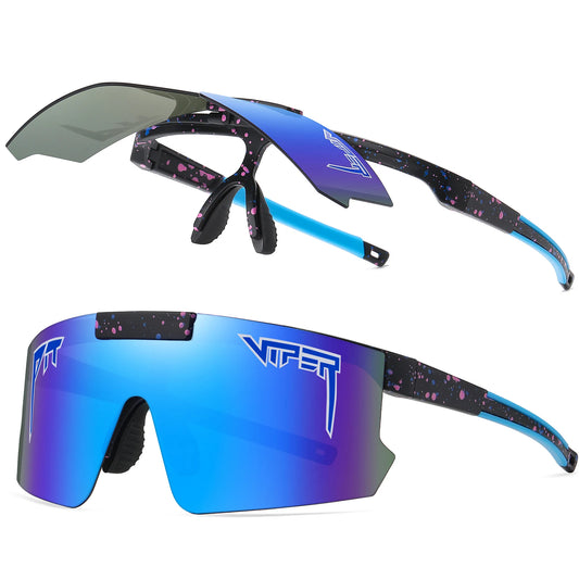 Óculos de sol flip up e downhill, esportivo, para áreas externas,