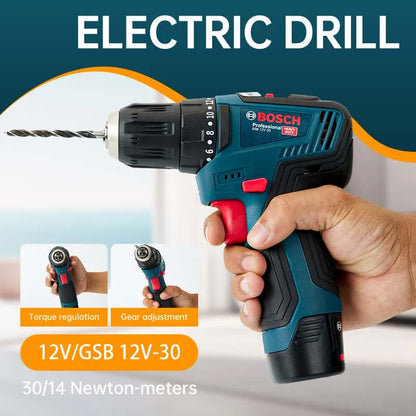 Furadeira elétrica Bosch GSB-12-V30.