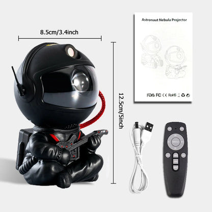 Projetor de estrelas Galaxy Night Light Astronauta Projetor espacial Estrelado