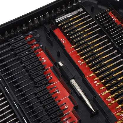 Conjunto de ferramentas combinadas de brocas HSS 246 peças.