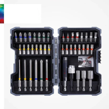 43 peças de bits.