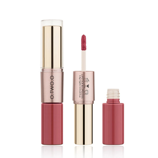Batom Matte Brilho Labial Cosméticos À Prova D'água.