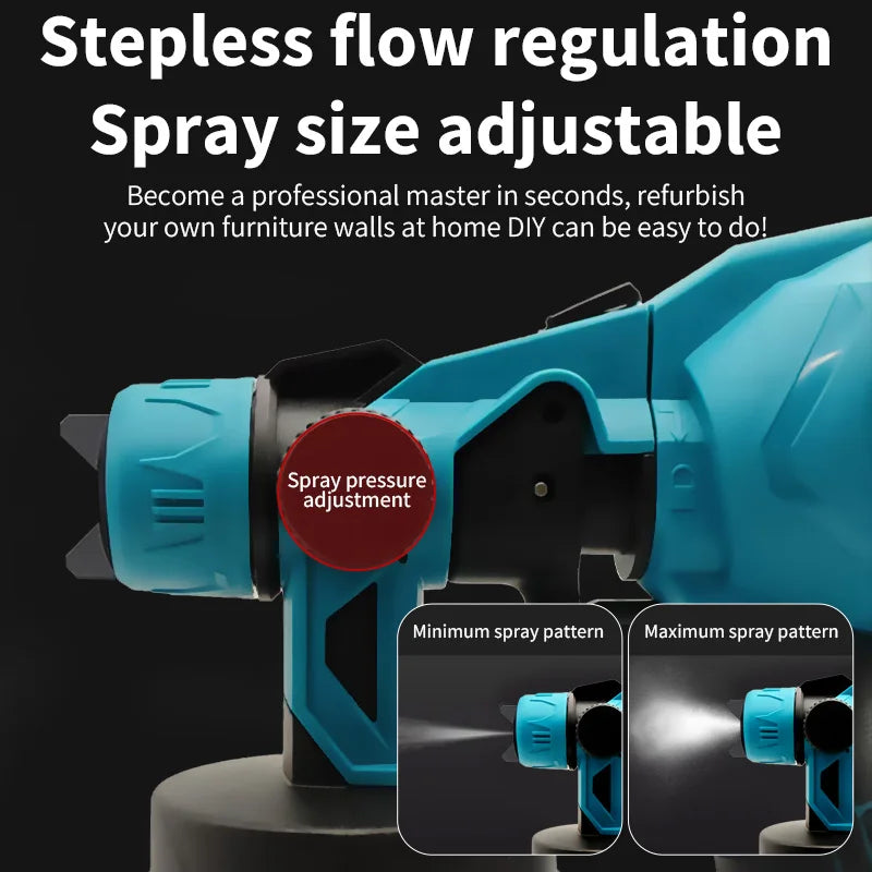 Pistola de pulverização elétrica Makita 800ML.