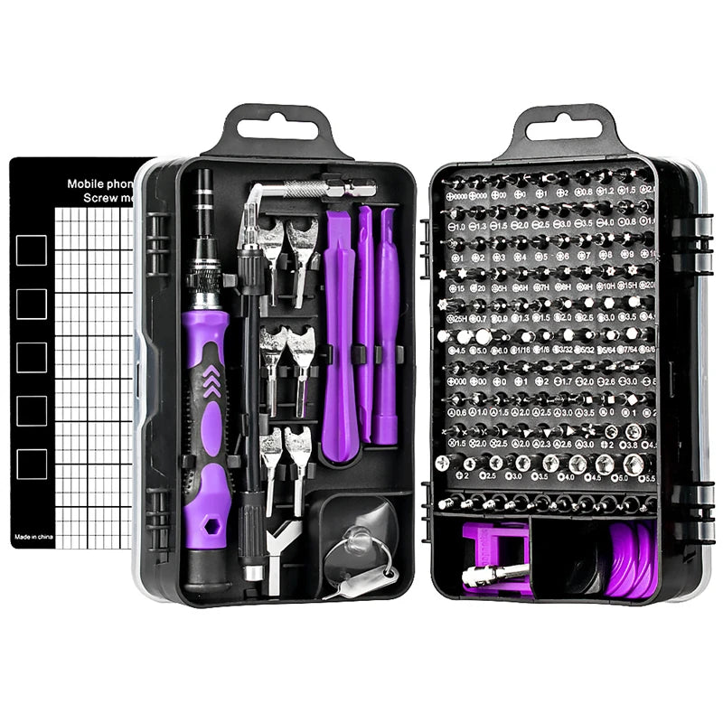 Conjunto de bits de chave de fenda magnética Torx Phillips,