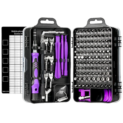 Conjunto de bits de chave de fenda magnética Torx Phillips,