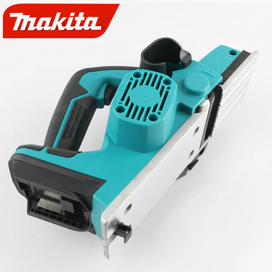 Plaina manual sem fio Makita de 18 V compatível com bateria.