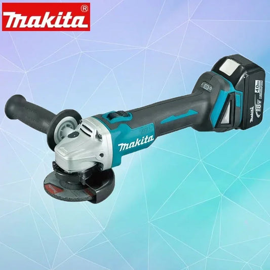 Makita 18V 125mm DGA404 Esmerilhadeira angular elétrica.