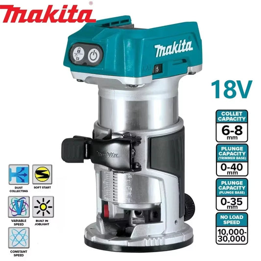 Aparador sem fio original Makita DRT50,tupia.