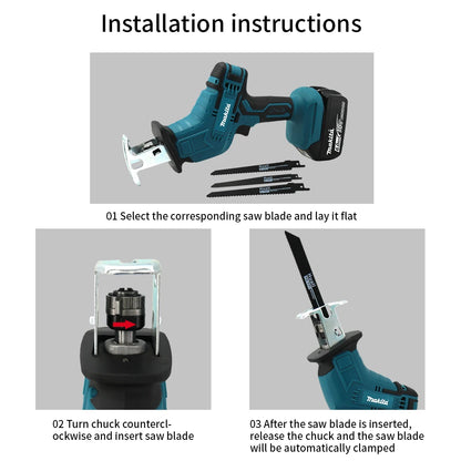 Serra alternativa Makita 18V.