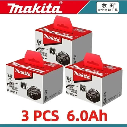 Bateria Makita 18 V 6,0Ahbateria de íon de lítio.