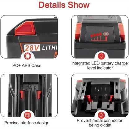 bateria  Milwaukee 28V 12.0Ah.