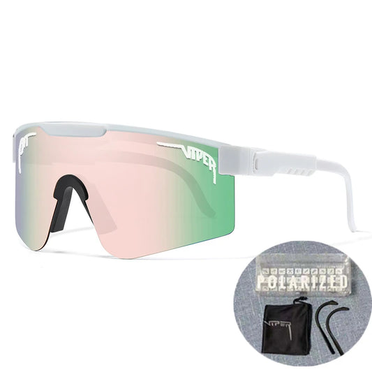 Com estojo UV400 Óculos de sol para ciclismo, esportes ao ar livre.
