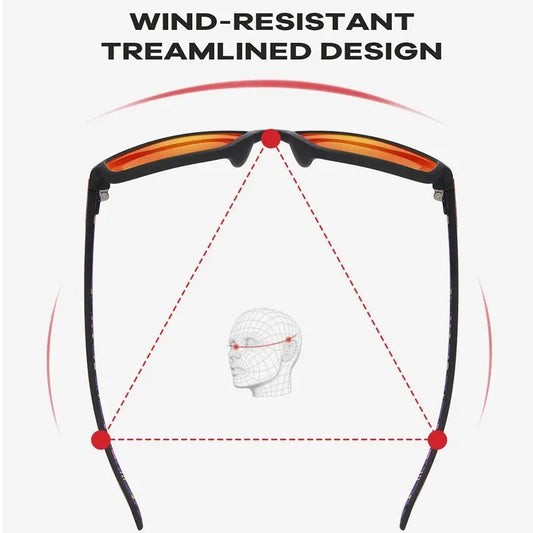Óculos de sol polarizados SEPFOX para homens, óculos de sol para pesca, esportes
