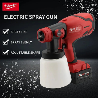 Pistola de pulverização elétrica Milwaukee 800ML.
