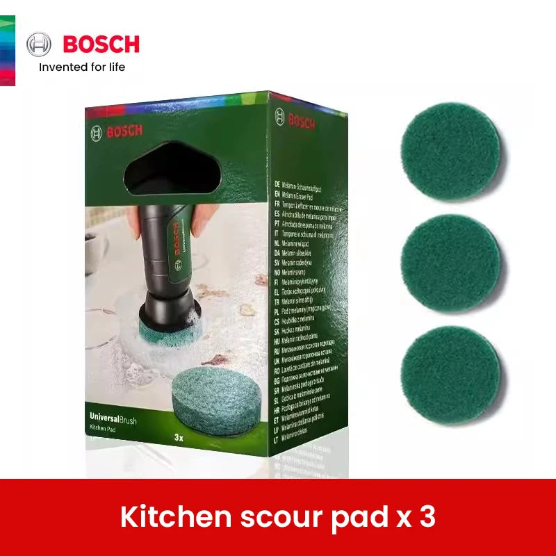 Escova de limpeza elétrica Bosch multifuncional.