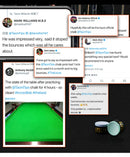 Taco profissional redondo TAOM Bilhar Snooker Chalk 2.0