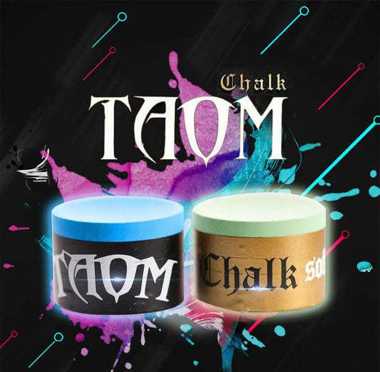 Taco profissional redondo TAOM Bilhar Snooker Chalk 2.0