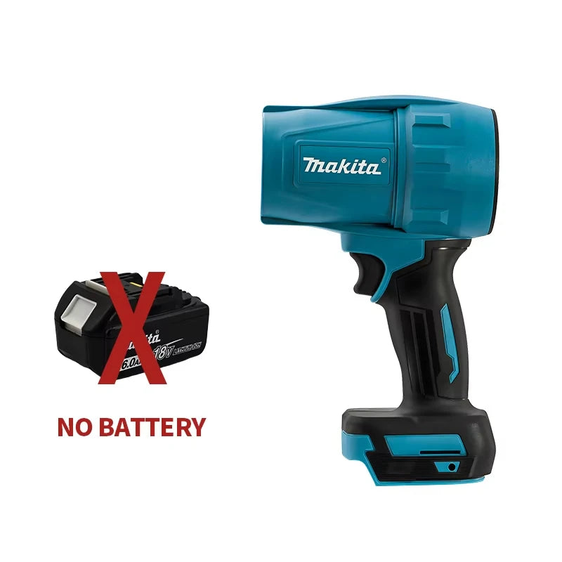 Makita 30000RPM ,Turbo Jet Fan 18V Espanador de ar elétrico sem bateria.