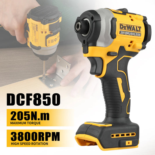 DeWalt Destornilhador de impacto sem escobillas, amoladora angular.