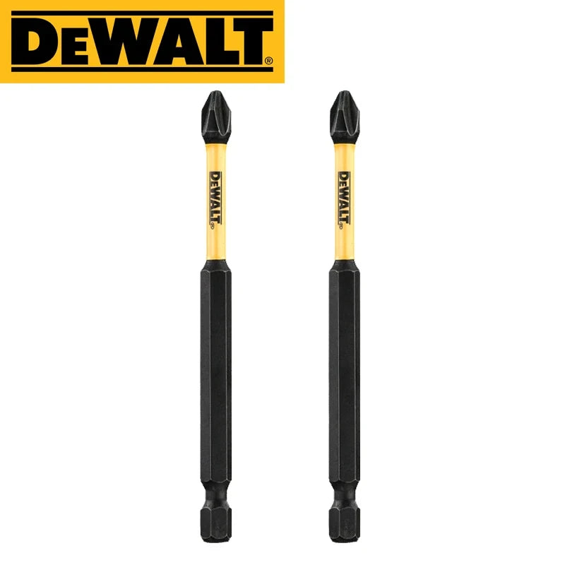 DEWALT PH2 57MM 89MM SL8 57MM HSS Bit Prata/Amarelo Manga Haste.