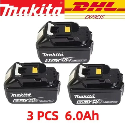 Bateria recarregável Makita 18V 6Ah.