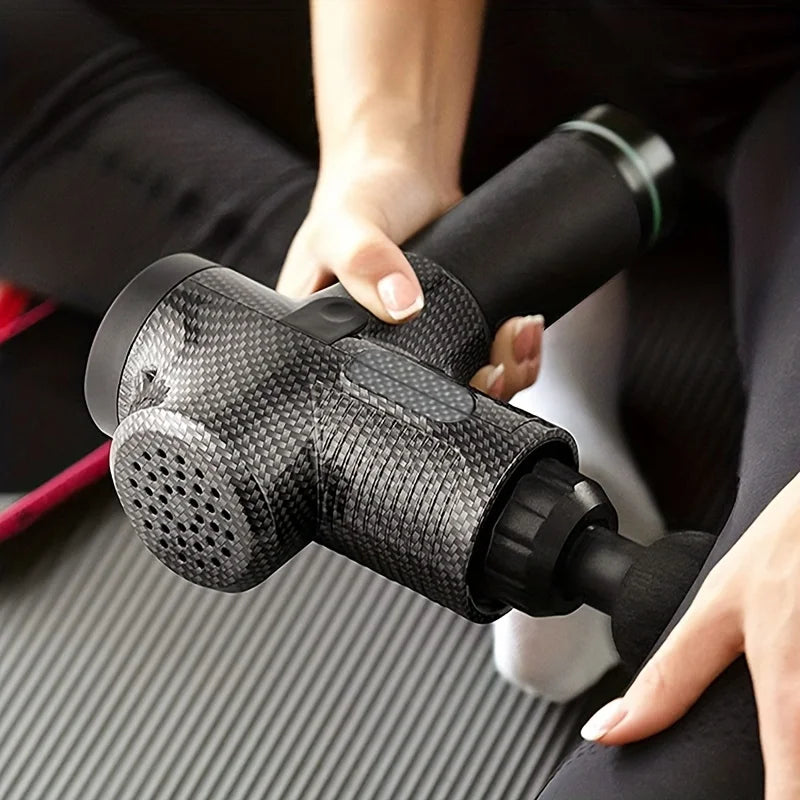 Pistola de massagem de 30 níveis, relaxamento muscular profundo