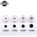 Pontas de taco de bilhar de 10 mm/11 mm/12 mm/14 mm para taco de bilhar profissional