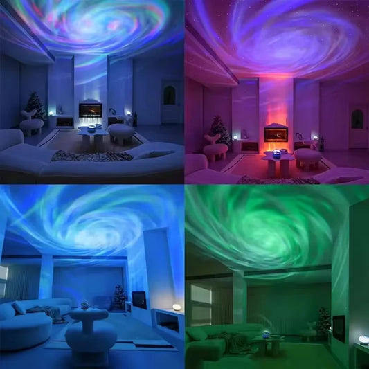 Projetor de luz LED Galaxy colorido Galaxy Sky Projetor Luz noturna para quarto.