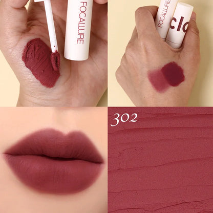 Atacado FOCALLURE Velvet Matte Batons À Prova D'água Lipclay Batom Líquido.