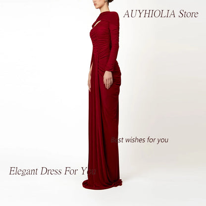 Vestidos de noite de veludo para mulheres.