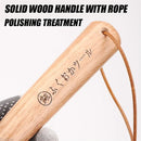 Mini martelo de cabeça redonda e plana, martelo de encaixe, madeira maciça