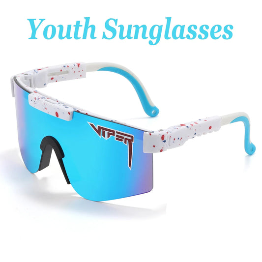 Óculos de sol para jovens Pit Viper, meninos e meninas, óculos de sol para crianças,