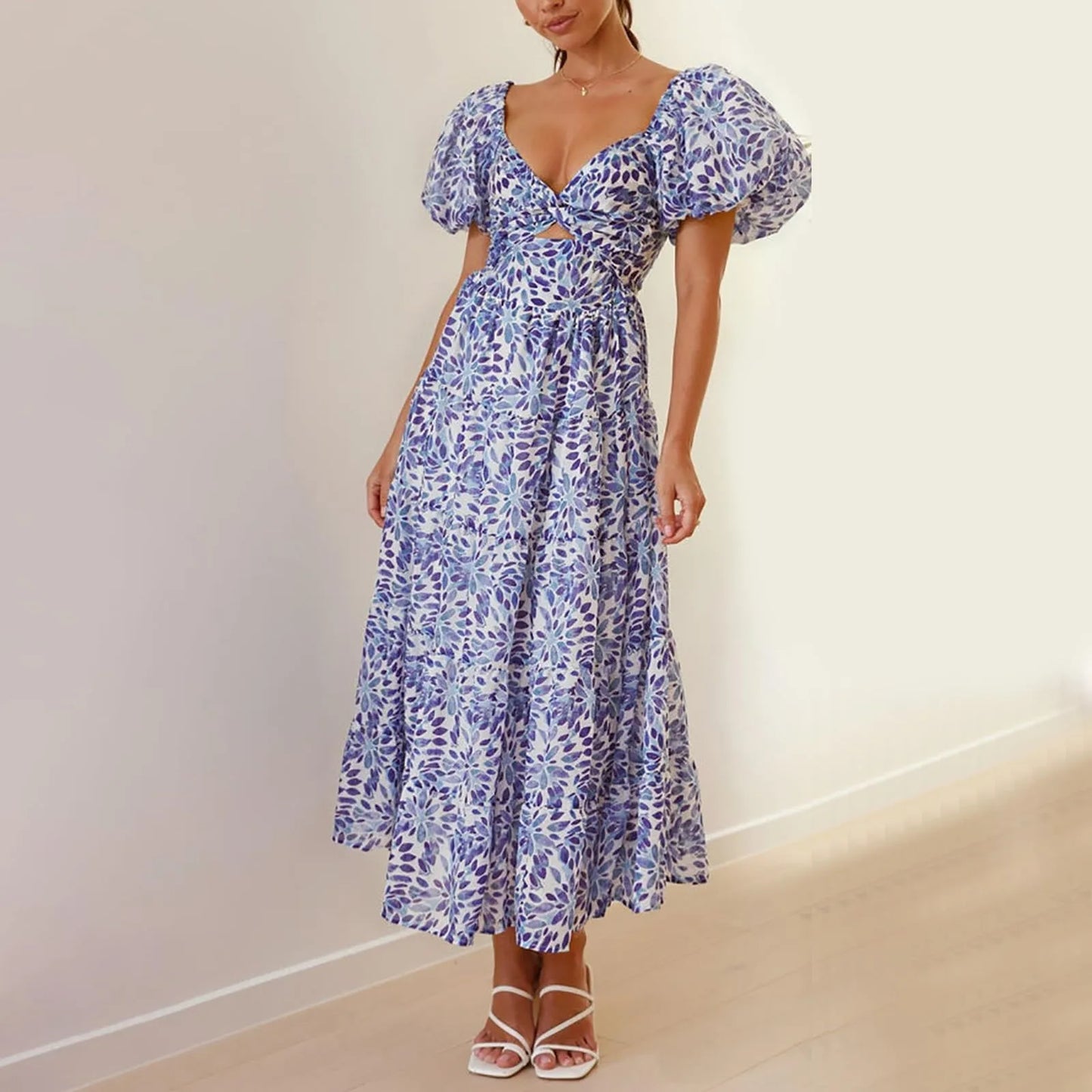 Vestidos para mulher, vestidos formais de primavera.