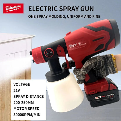 Pistola de pulverização elétrica Milwaukee 800ML.