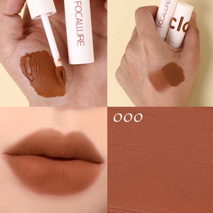 Atacado FOCALLURE Velvet Matte Batons À Prova D'água Lipclay Batom Líquido.