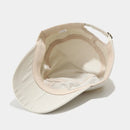 Boné de beisebol vintage masculino, chapéu de cano alto, algodão lavado, respirável