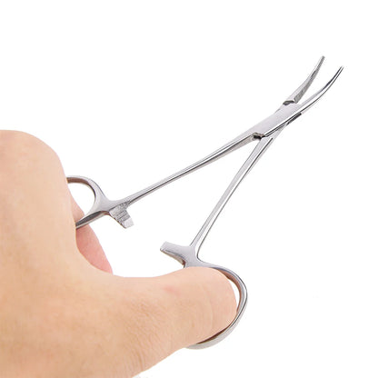 Ferramenta manual 12,5 16 18 cm Pinça hemostática Grampo para pelos de animais.