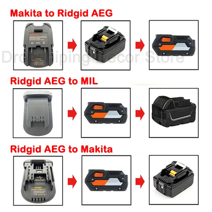 Conversor adaptador de bateria para Makita.