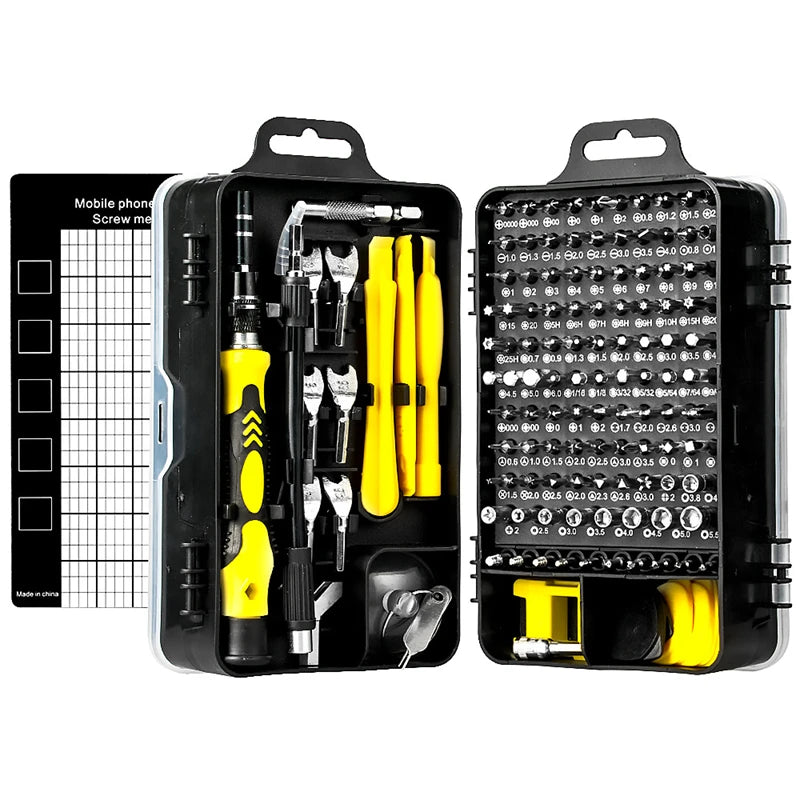 Conjunto de bits de chave de fenda magnética Torx Phillips,