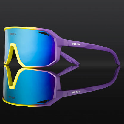 Óculos de sol para ciclismo masculino  e lazer
