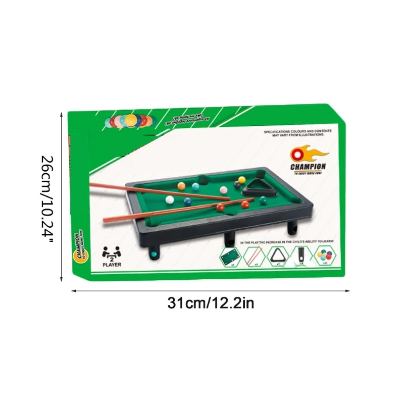 Conjunto de jogos educativos de sinuca