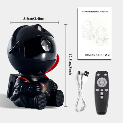 Projetor de estrelas Galaxy Night Light Astronauta Projetor espacial Estrelado