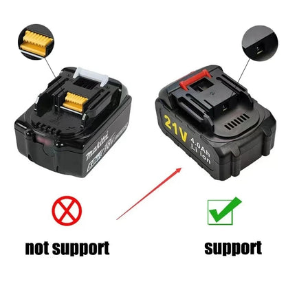 Carregador de bateria  para Makita modelo 18V 21V.